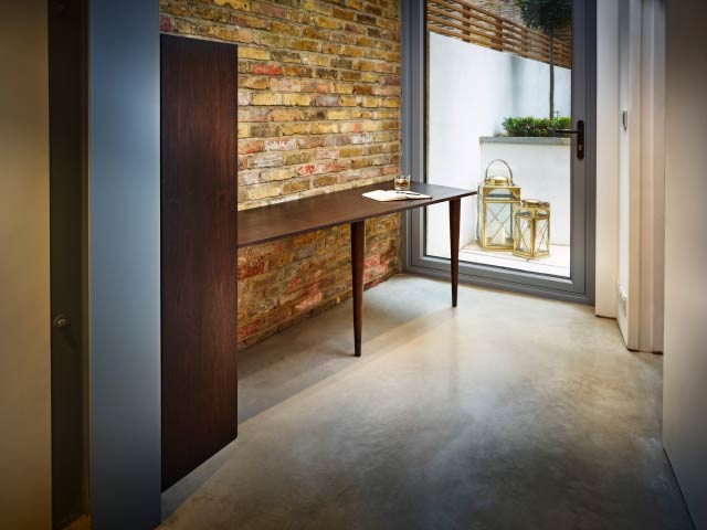 Bespoke furniture - Gun Cabinet with Angular Desk